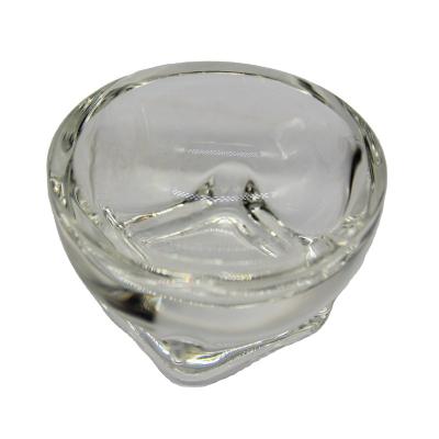 China Good Quality Custom Handblown Borosilicate Heat Resistant Sake Packing Glass Cup for sale