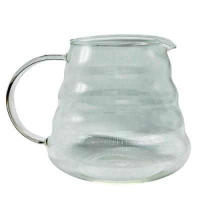 China Sustainable Handcrafted Custom Heat Resistant Glass Cloud Kettle for sale