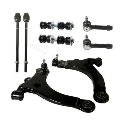 China China Factory 8 Pcs Steel Rod End Kit 2022 Complete Front Suspension Control Arm Kit TSYSK016 For Chevy Auto Lmpala Buick for sale