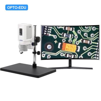 China LEIDENE van opto-EDU A32.6401 Lichtbrondc12v Digitale LCD Microscoop 0.7x~4.5x Te koop