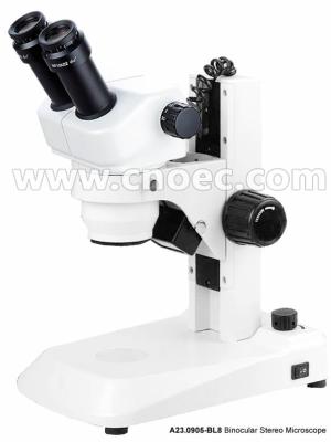 China WF10x - 20mm Digitale Stereomicroscopen A23.0905-BL8 van de Kliniek de Stereo Optische Microscoop Te koop