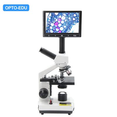 China 30 Fps Opto Edu A33.5100 7 Duim Digitaal Microscoop het Verwarmen Biologisch Stadium Te koop