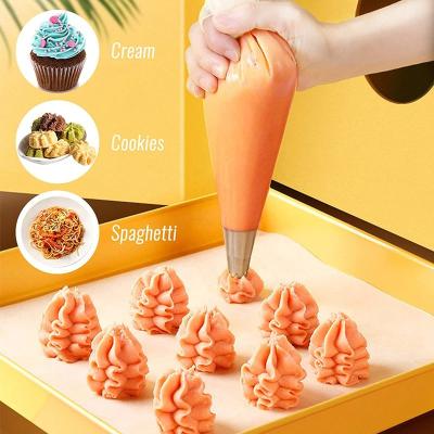 China Viable Piping Bag Cookie Cake Decorating Supplies Cake Piping Disposable Tools Bags Disposable Piping Bags for sale