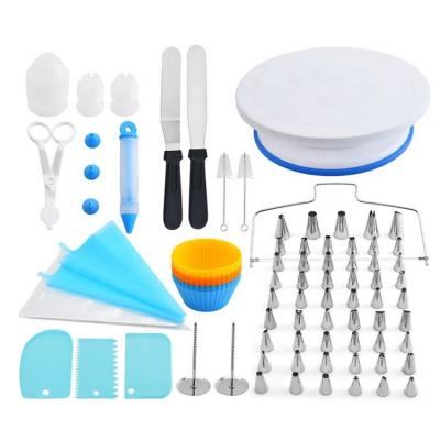 China Viable Baking Tool Accessories Cake Making Tool Kit Turntable Rack Equipment Cake Decorating Consumables Batch for sale