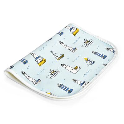 China Baby Hutch Waterproof 30*45cm Cotton Baby Diaper Water Absorption Changing Pad Changing Mat For Kids Portable Baby Diaper Pad for sale