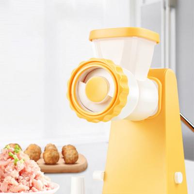 China Plastic Multi Chopper Sausage Filler Household Chopper Hand Noodle Pasta Maker With Suction Base Household Manual Kitchen for sale