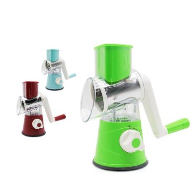 China New Style Softer Sustainable Sucker Bottom Manual Fruit Vegetable Cutter , New Arrival Easy Clean Hand Cutting Machine for sale