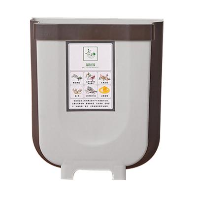 China Eco-friendly Kitchen Waste Bin Ashbin , Hot Selling Hanging Waste Bin Garbage Container for sale