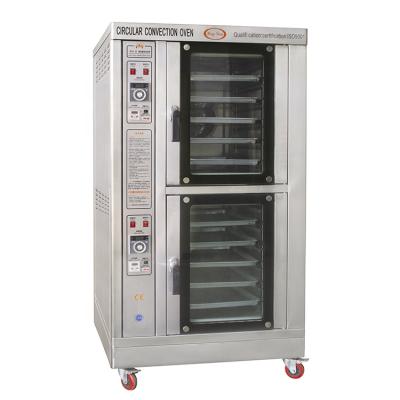 China HENGLIAN RCO-10S 10 Commerical Stainless Steel Bakery Oven Commercial Supply Hot Blast Circulation Electric Tray High Quality Oven for sale