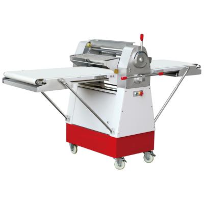 China Commercial Supplying LSP520 Automatic Dough Sheeter Rolling Roll Reversible Cheap Bread Crescent Dough Sheeter for sale