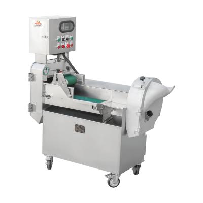 China Snack Factory HENGLIAN QC101 Industrial Vegetable Slicer Machine Stainless Steel Electric Vegetable Cutter for sale