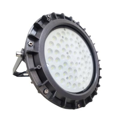 China GOLDYO die-cast aluminum life up to 50000 hours heat dissipation of atex 30w 50w 100w ip66 LED chemical industry efficient explosion proof light for sale