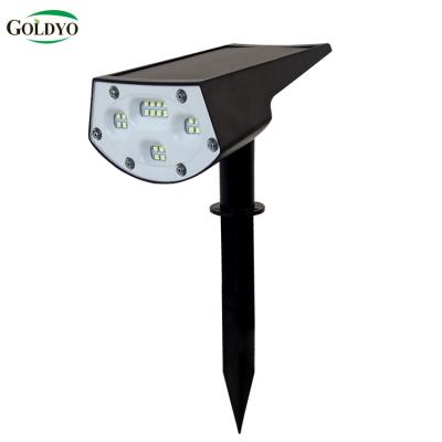 China GOLDYO IP65 Waterproof Outdoor Lawn Lights Solar Garden Garden Lights for sale