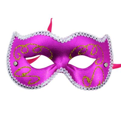 China PVC Costume Party Props Mask Glitter Color Mask For Gifts Party for sale