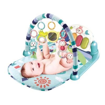 China Toy Newborn Baby Pedal Piano and Educational Activity Gym Baby Fitness Baby Play Mat for sale