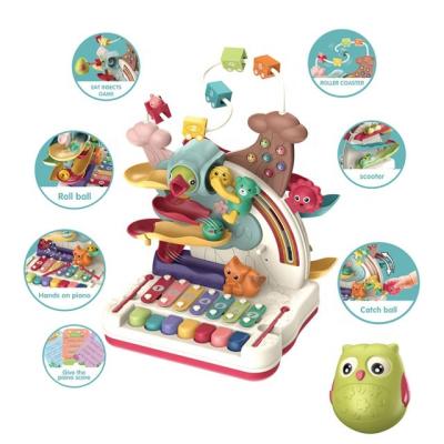 China Non-Toxic Educational Baby Musical Toys Light Up Baby Toys Piano Keyboard - Plays Songs and Music Track Puzzle for sale