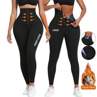 China High Lift Custom Butt Enhancer Slimming Tummy Yoga Legging Waist Trainer Breathable Women Good Quality for sale