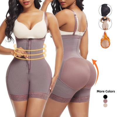 China 2021 Fashion Body Shapewear Solid Color Breathable Sexy Slimming Seamless Shoulder Strap Adjustable Shapewear For Women for sale