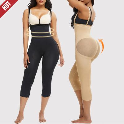 China Antibacterial Tummy Control Seamless Body Grown Pants Plus Size Shapewear Butt Lifter Body Shaper Women Panties for sale