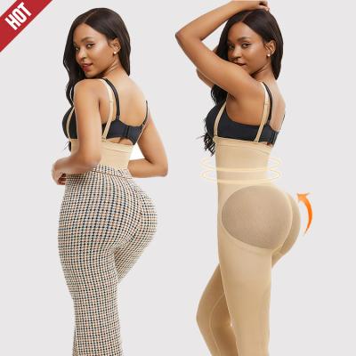 China Mesh High Waist Seamless Tummy Control Antibacterial Breathable Body Shaper Butt Lifter Panties for sale