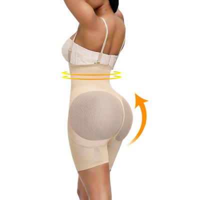 China Latest Design Antibacterial Elasticity Compression High Waist Tummy Control Women Butt Lifter Shaper Seamless Bodysuit Shapewear for sale