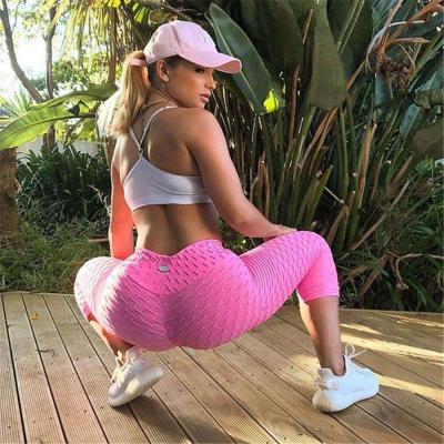 China Fitness Women Gaiters Breathable Women High Waist Running Sexy Gaiters Pants Sport Pants Workout Yoga Panties for sale