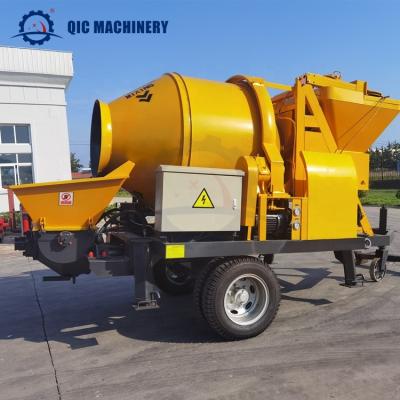 China Building Construction Small Diesel Electric Concrete Mixer Pump Price For Sale en venta