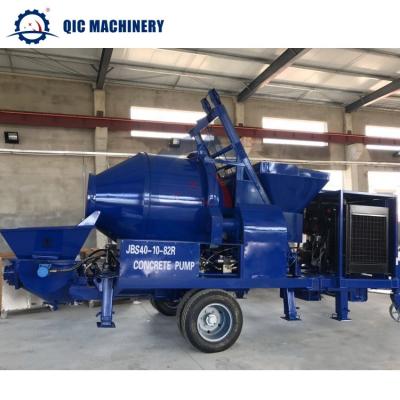 China Jbt40 PortableElectric Concrete Machine Concrete Mixer And Pump Machine 40m3 en venta