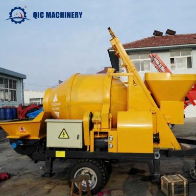 China QIC group Concrete  Pump Electric Mobile Diesel Concrete Pumps High power engine à venda