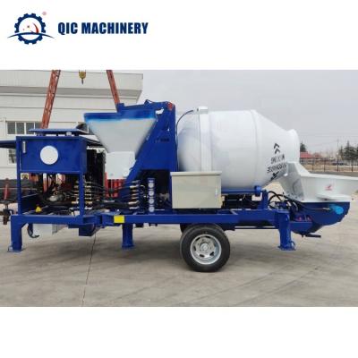 Chine Factory Price Newest Mini Diesel Cement Construction Mixer With Pump Concrete For Sale à vendre