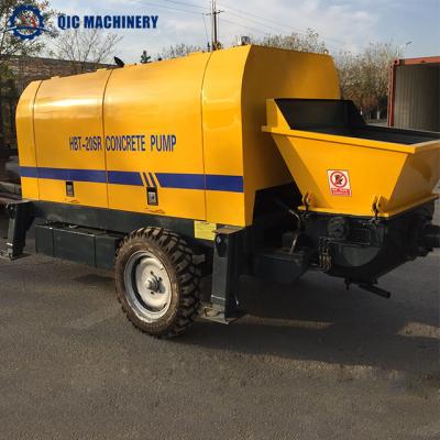 China Diesel Mobile 	Electric Concrete Machine Hbts40r Trailer Concrete Pump Machine en venta