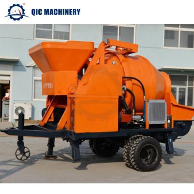 China Small Electric Concrete Pump Diesel Engine Trailer Mounted Stationary Factory Price Mini Concrete Pump en venta