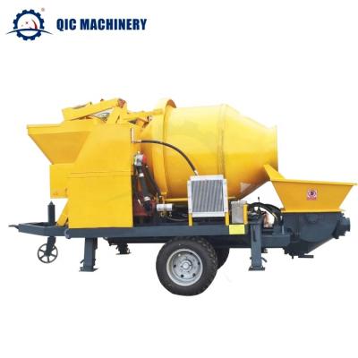 China Factory Supply Mini Concrete Pump With Drum Mixer Pump For Sale à venda