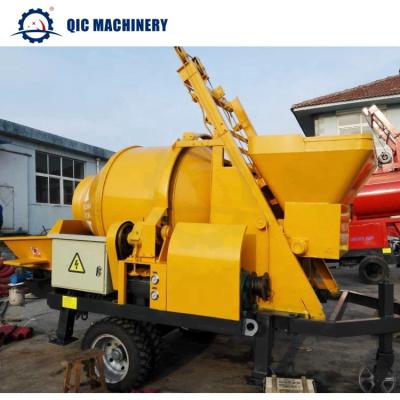 China Portable Concrete Mixer Pump Remote Control Concrete Pump Machine 10mm-20mm à venda