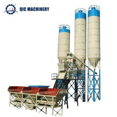 Китай High Efficiency Concrete Batching Mixing Plant  Js500 Hzs25 25cbm Central Mixing Plant продается