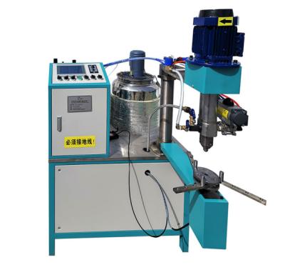 China factory heavy duty air filter making end cap pu glue injection machine ab gluing machine for sale