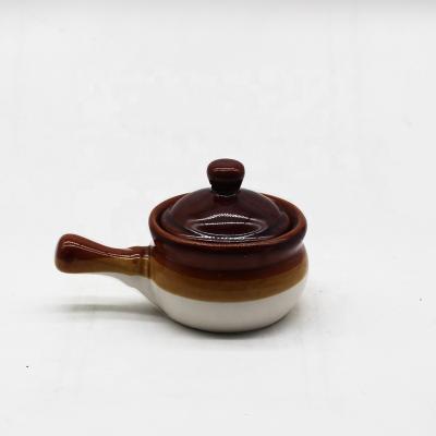 China High Sustainable Efficient Porcelain Mini Pot Ceramic Casserole From Japan for sale