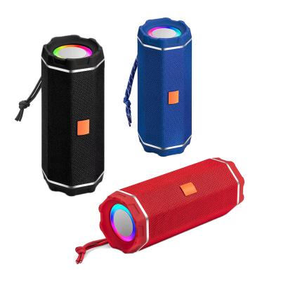 China Portable Bluetrum 10m Speakers Loudspeaker Outdoor Portable Bluetooths LED Flashing Light Music Player FM Radio Audio Audio Player for sale