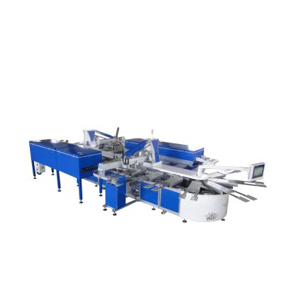 China Special logo printing use for logo and socks automatic customized 2 color screen printing machine for sale