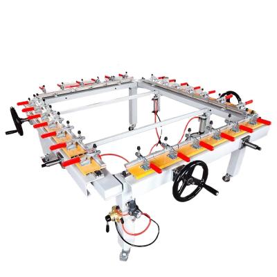 China Net Stretch Fast Delivery Manual Mesh Stretching Machine For Silk Screen Mesh Printing for sale