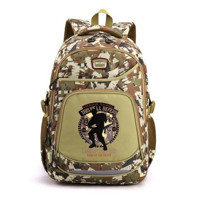 China Factory wholesale waterproof cheap price camouflage teenagers backpacks for school kids children backpack school bags for sale