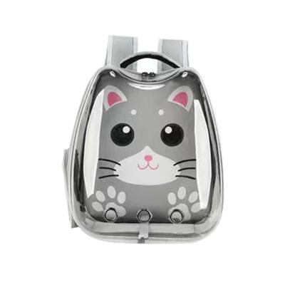 China Viable factory direct sales of new space capsule cartoon shoulder bag cat breathable transparent shopping portable backpack for sale