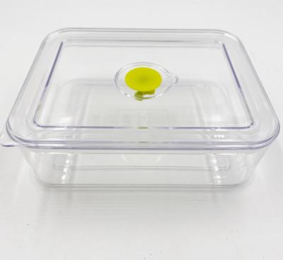 China 980ML Storage Kitchen Organizer Airtight Storage Container Transparent Food Storage Box for sale