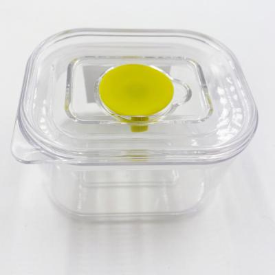 China 190ML Kitchen Airtight Container Clear Airtight Organizer Keep Food Storage Box Fresh for sale