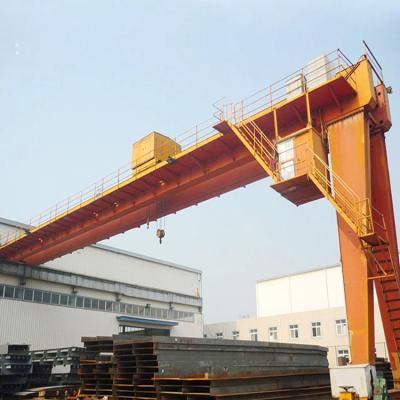 China Semi Workshop Gantry Crane Electric hoist 10ton Half 4 Meters High Light Duty for sale