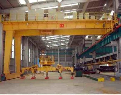 China Warehouse Single Girder Semi Gantry Crane 10T 20T Mini Electric for sale