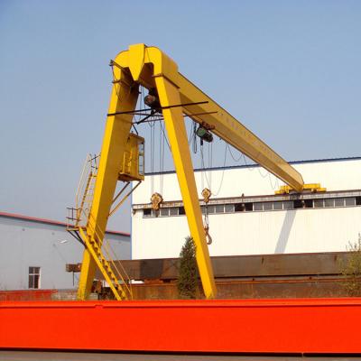 China 4 Meters Semi Gantry Crane / Portable Movable Mobile Half Gantry Crane for sale