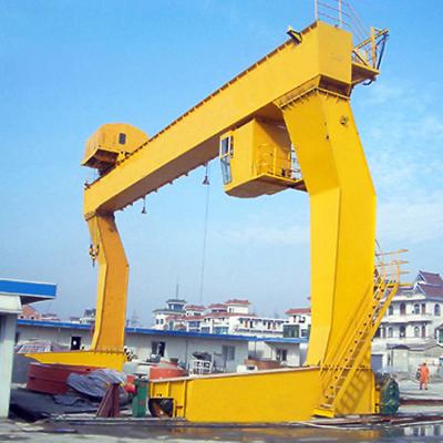 China 35 Ton Mobile Rail Mounted Gantry Crane Single Girder European Standard for sale