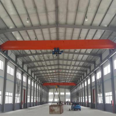 China 15 Ton Single Girder Eot Crane 30m Max Lifting Height Electric Motors Driving for sale