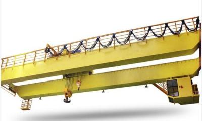 China Yello Single Beam Overhead Crane 500T Max Electric Overhead Travelling for sale